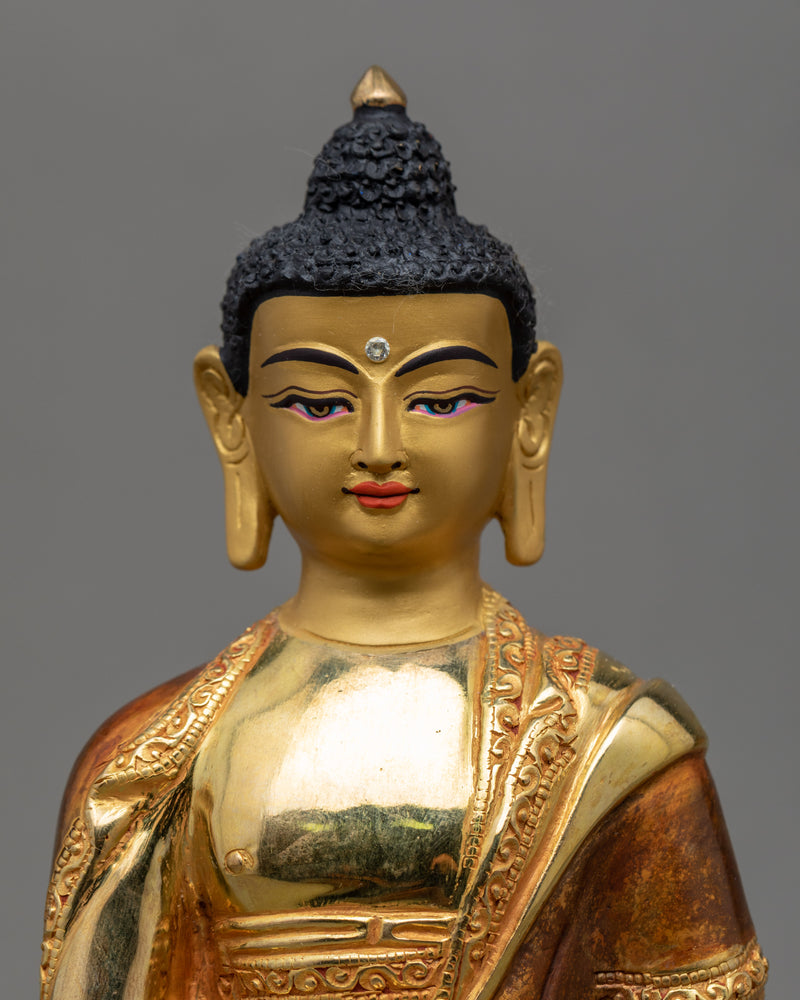 Namo Amitabha Buddha Art Statue | Traditional Buddhist Art