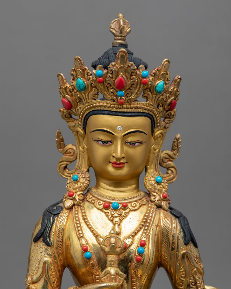 Vajrasattva Dorje Sempa Sculpture | Traditional Vajrasattva Art