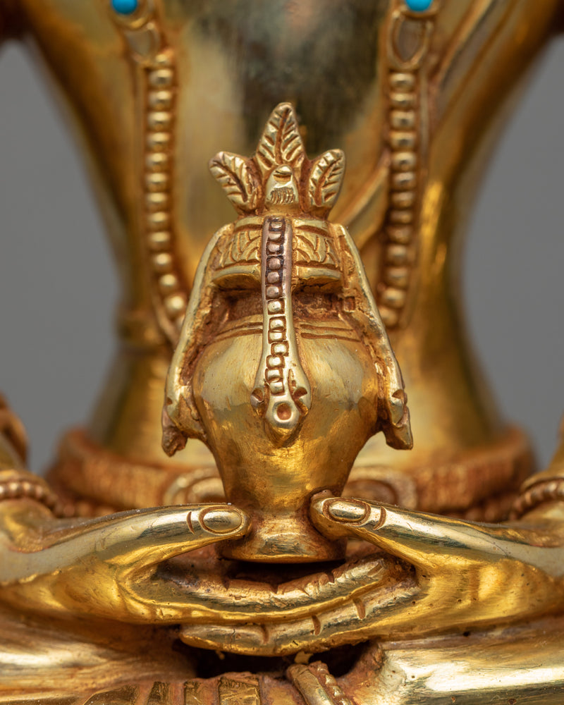 Buddha of Long Life Sculpture | The Amitayus Buddha Art