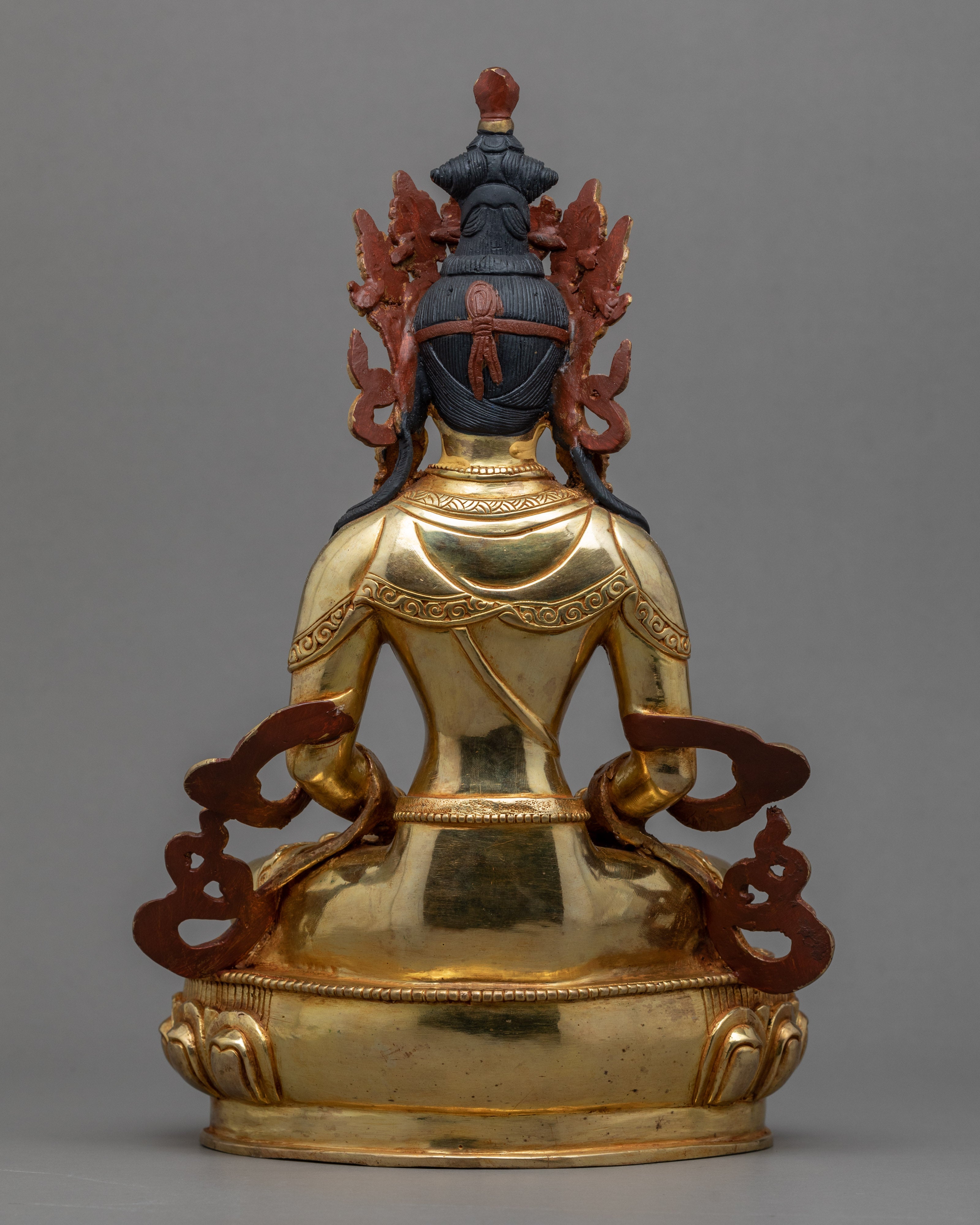Buddha of Long Life Sculpture | The Amitayus Buddha Art