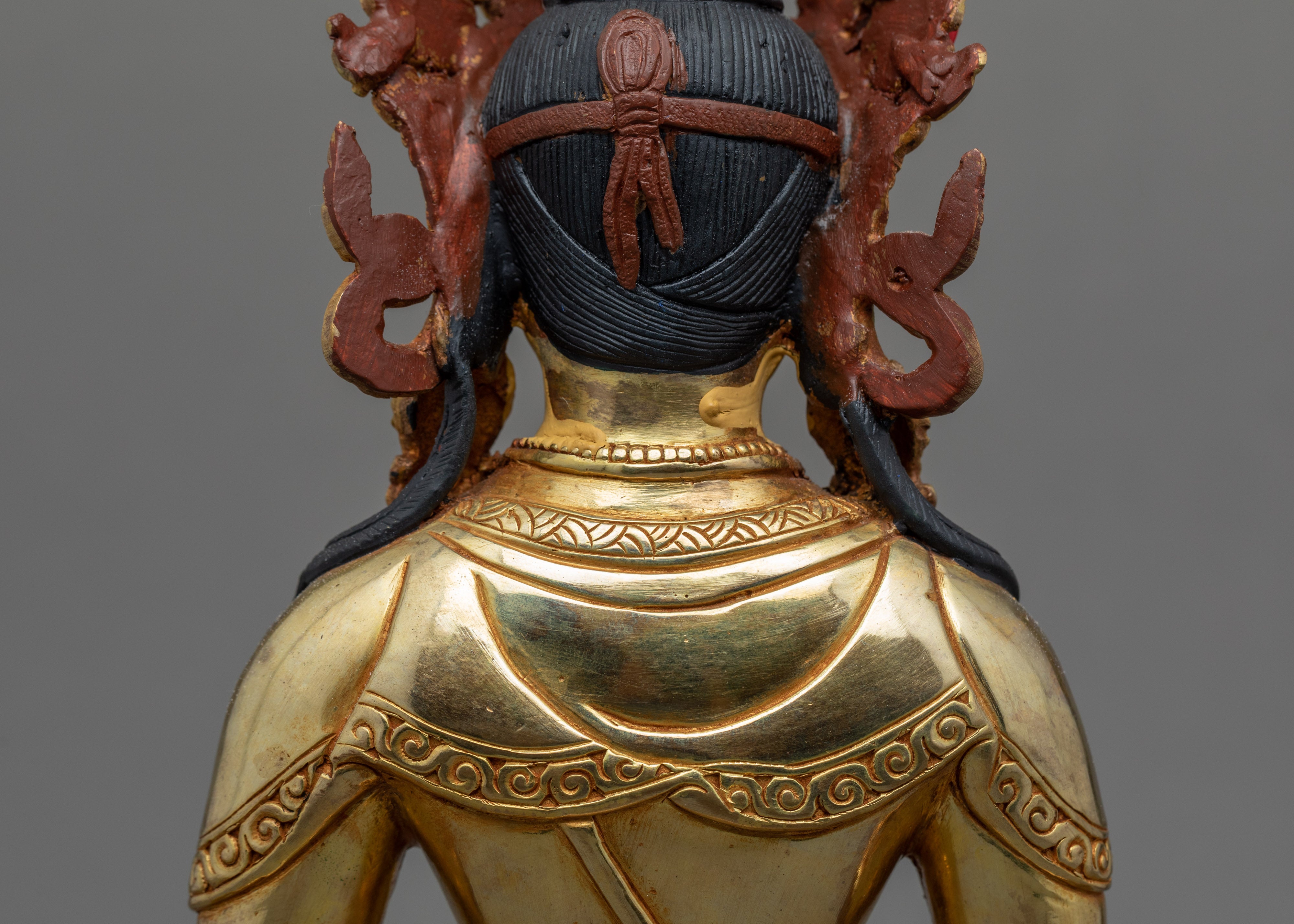 Buddha of Long Life Sculpture | The Amitayus Buddha Art