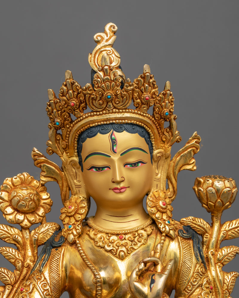 White Tara Indoor Statue | The Great Mother Art