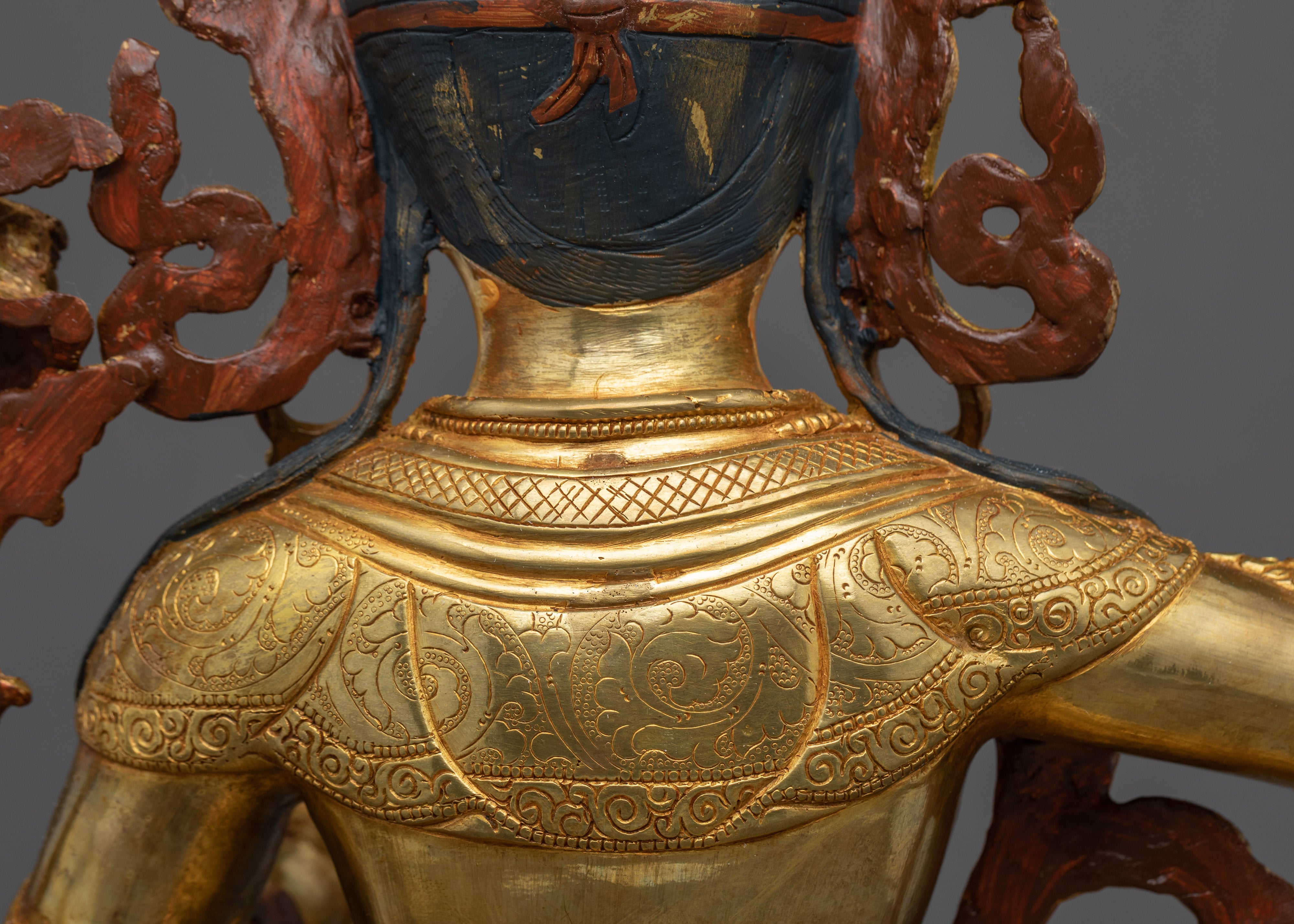 Maha Manjushri Sculpture | Bodhisattva Wisdom Deity
