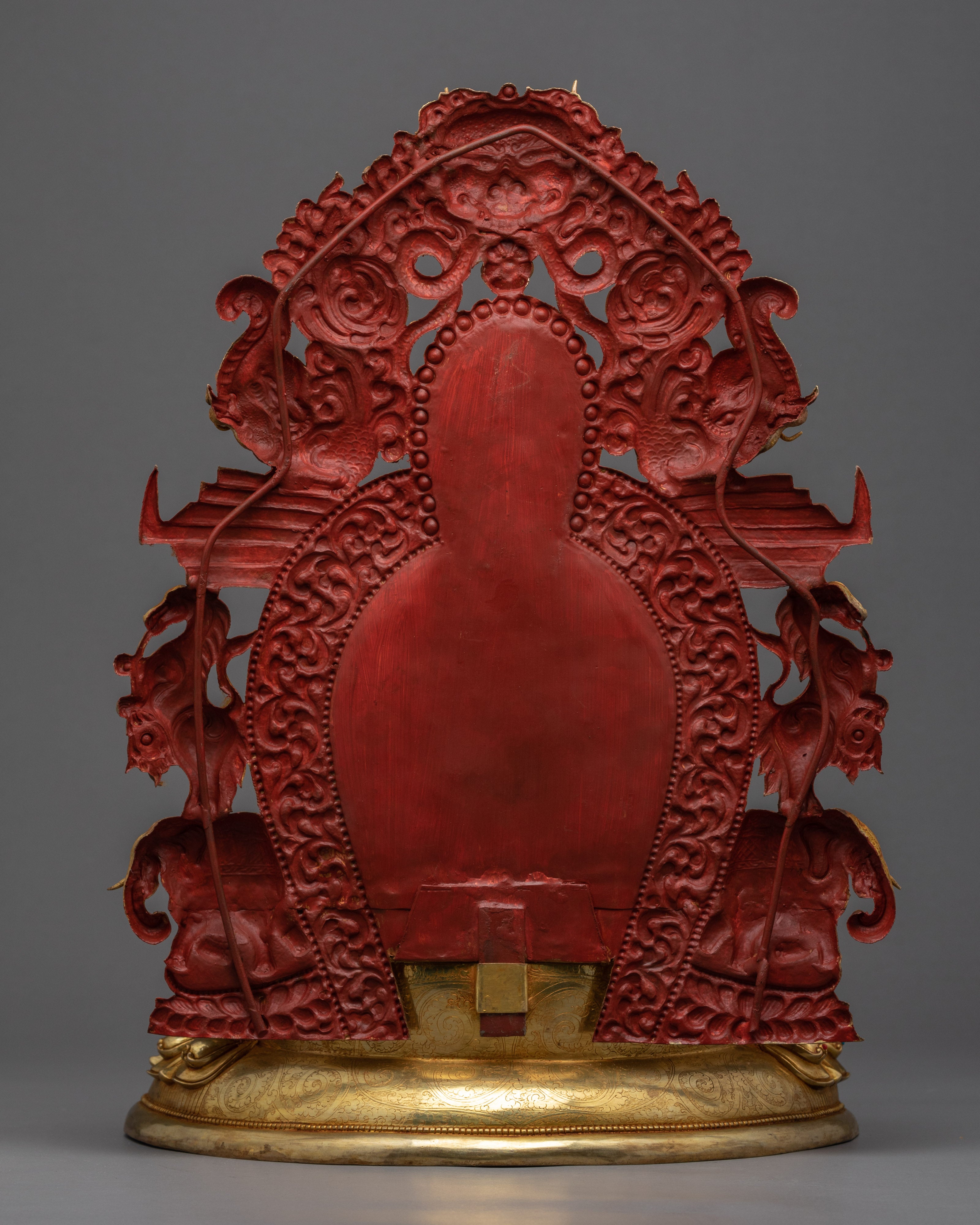Peaceful Shakyamuni Buddha Sculpture | Hand Carved Buddhist Art
