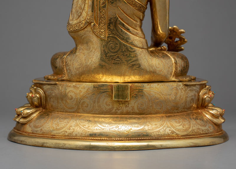 The Medicine Buddha Sculpture | Bhaisajyaguru | Buddhist Statue