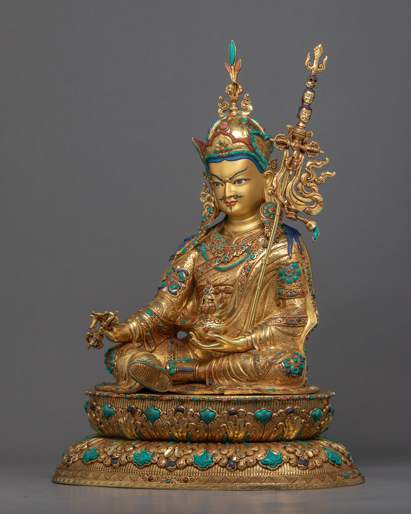 Lotus Born Padmasambhava Statue | Tibetan Precious Guru Statue