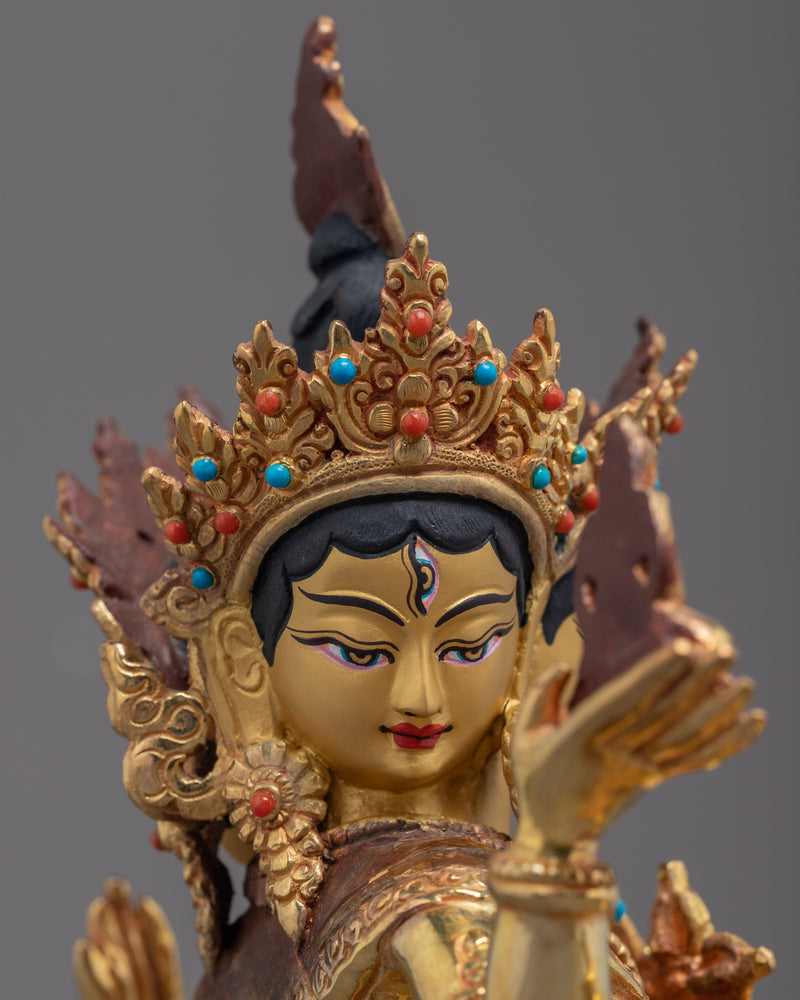 Namgyalma Indoor Sculpture | Traditional Himalayan Art