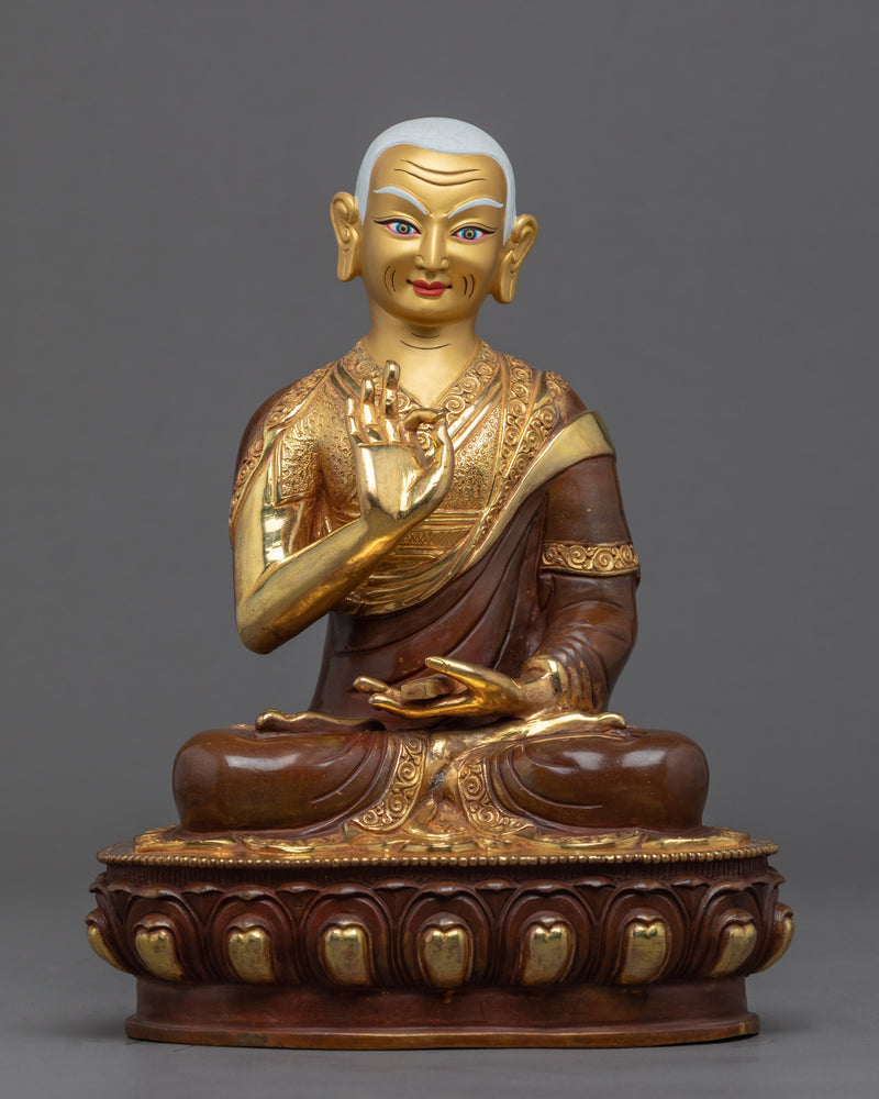 Tsongkhapa and His Disciples Set Sculpture | Himalayan Art of Nepal