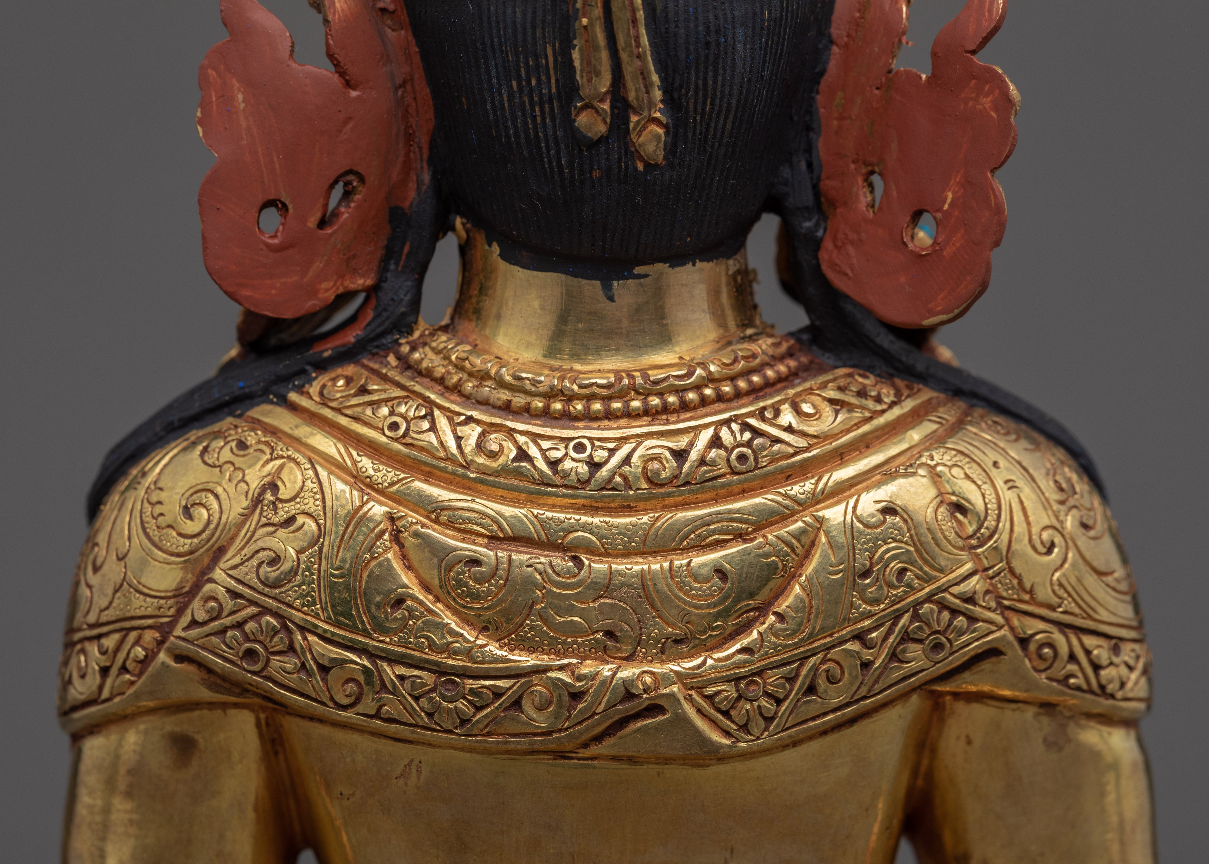 Bodhisattvas Sculpture Set Nepal | Traditionally Handcrafted Buddhist Set