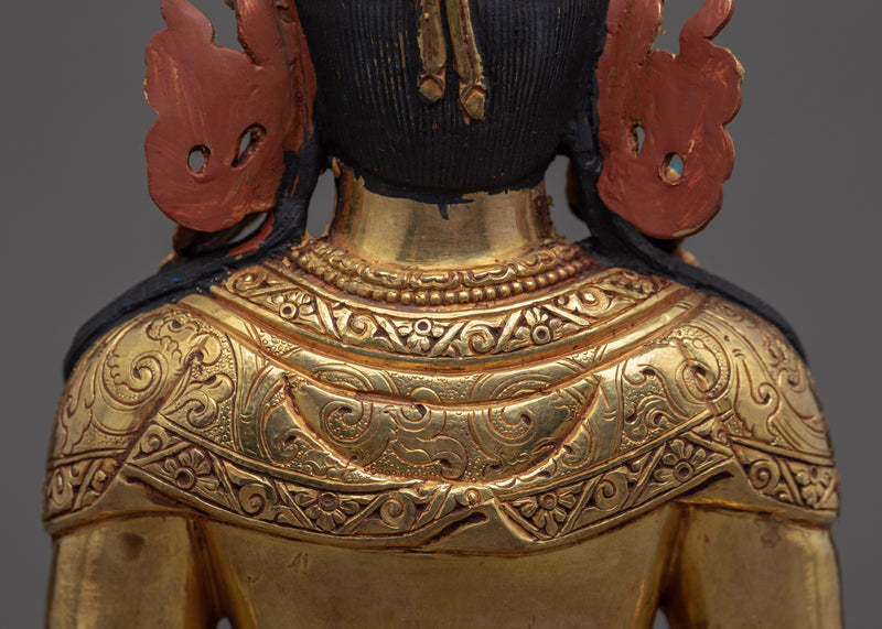 Bodhisattvas Sculpture Set Nepal | Traditionally Handcrafted Buddhist Set