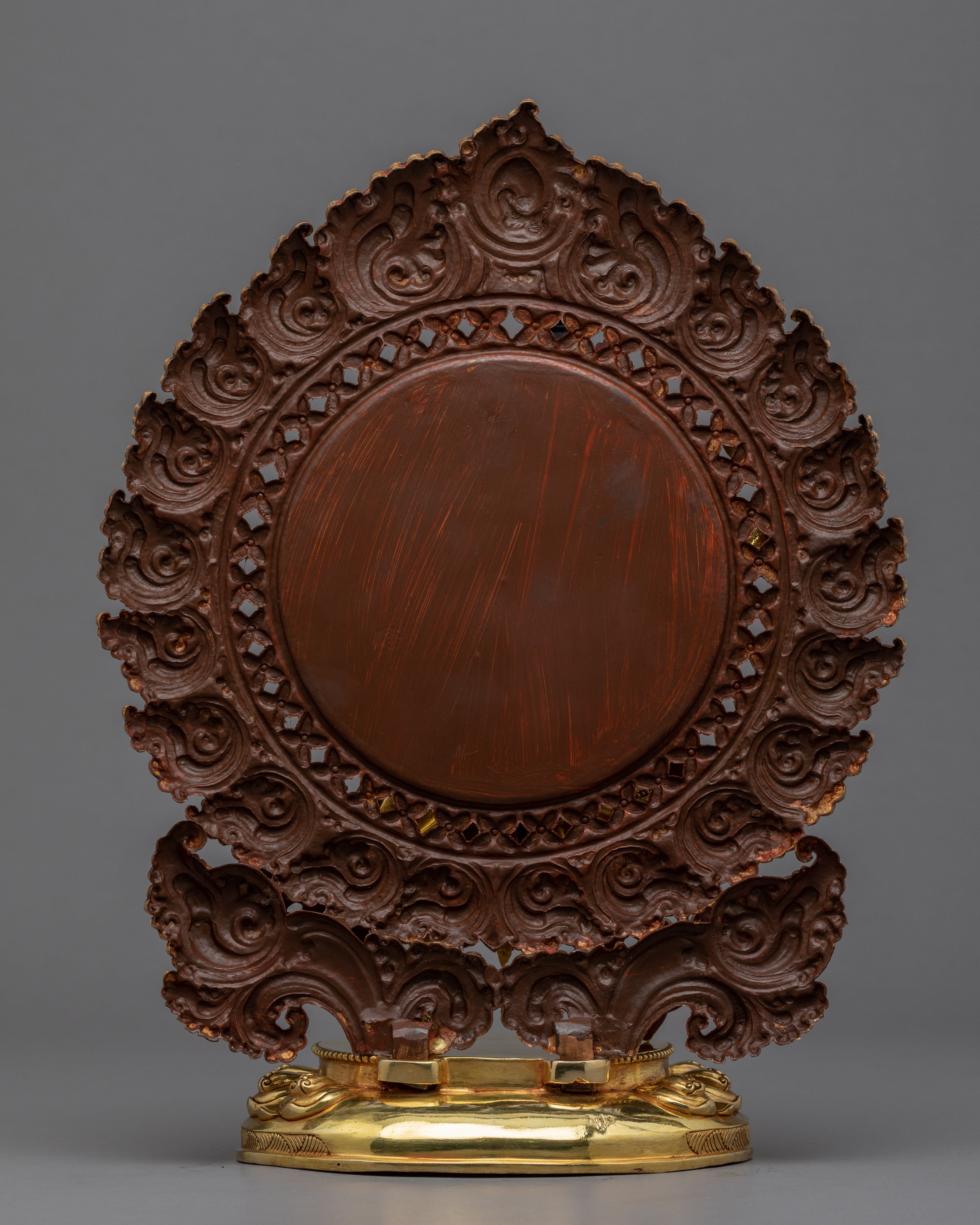 Machig Labdron Gold Sculpture | Hand Crafted Himalayan Art