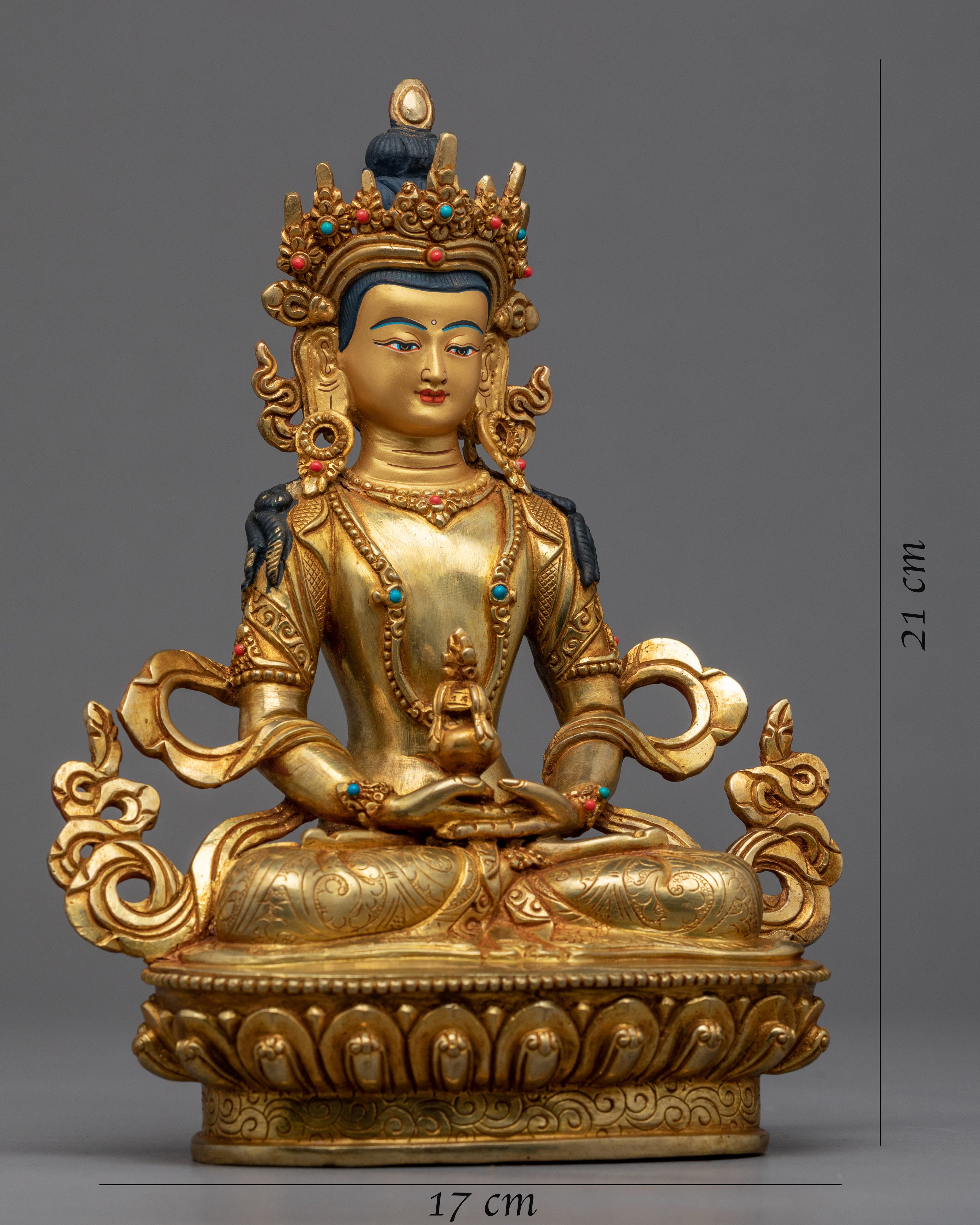 Buddha of Long Life Statue | The Amitayus Buddha Art