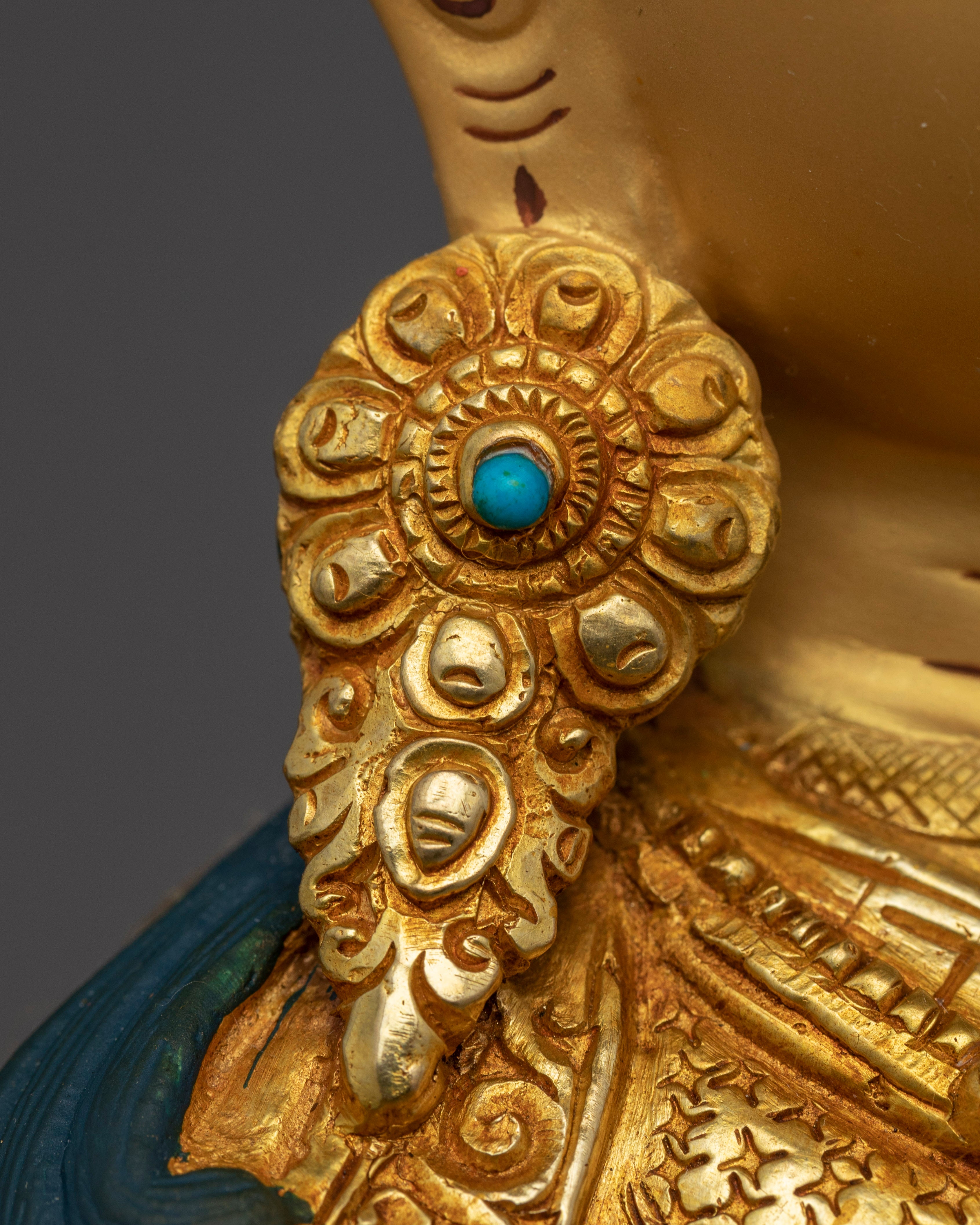 Guru Rinpoche Prayer Statue | Traditional Himalayan Art
