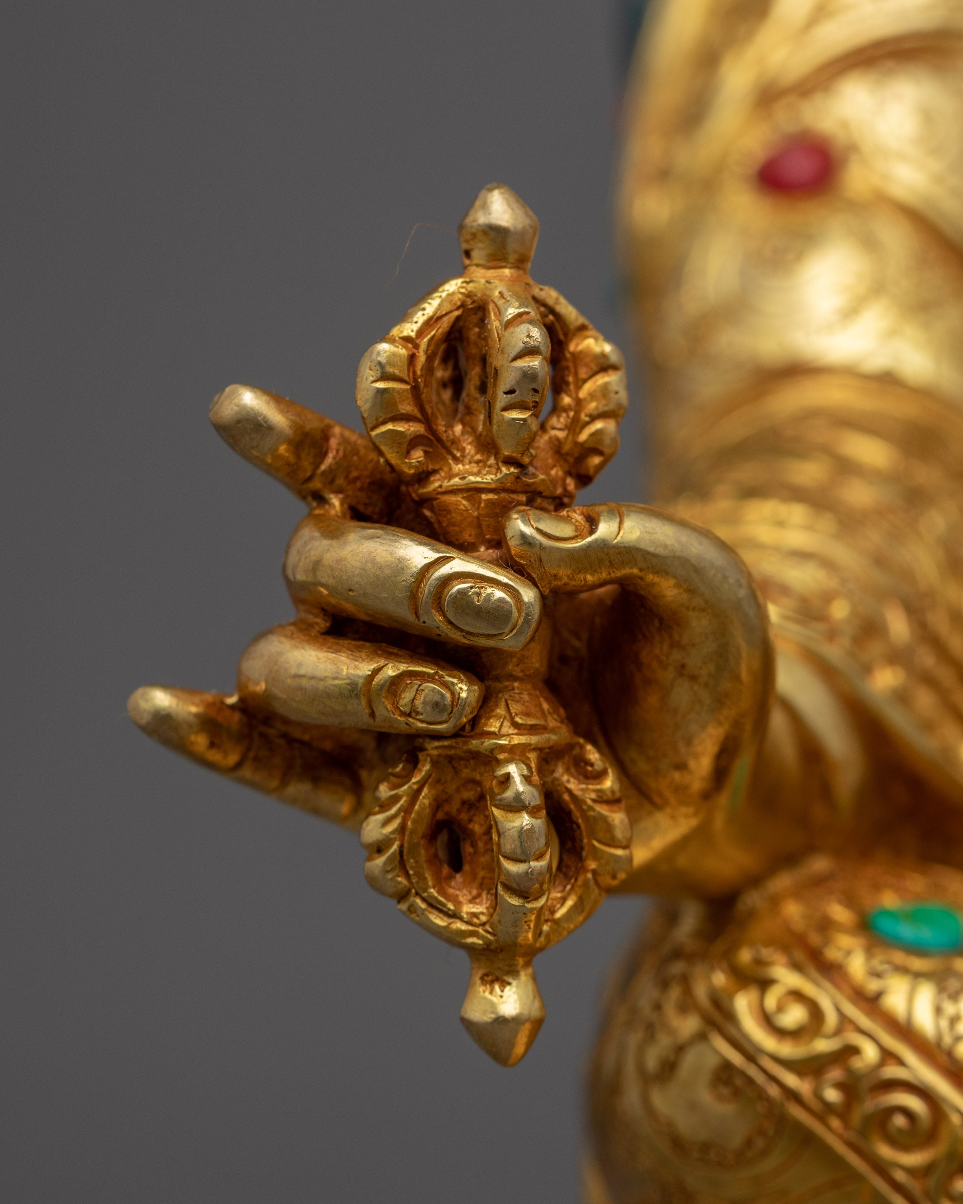 Guru Rinpoche Prayer Statue | Traditional Himalayan Art