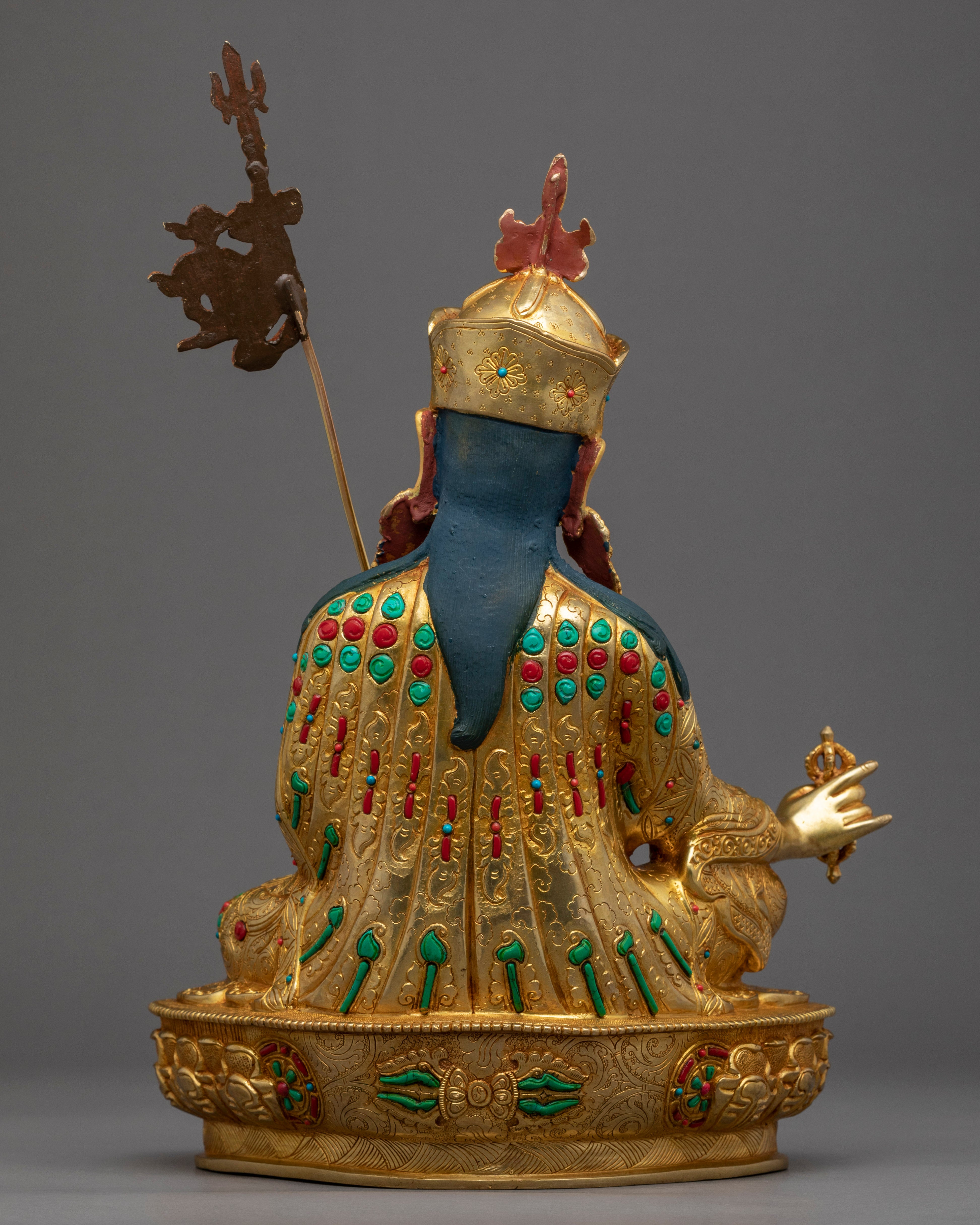 Guru Rinpoche Prayer Statue | Traditional Himalayan Art