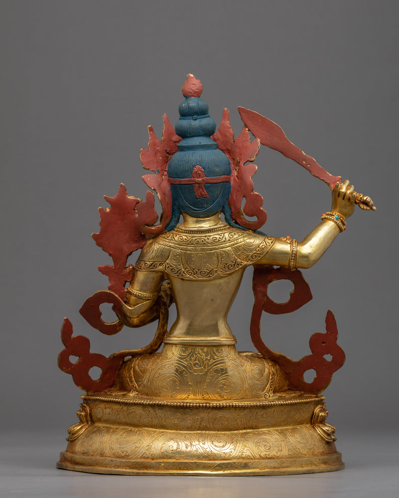 Manjushri Buddha Of Wisdom | Himalayan Buddhist Art