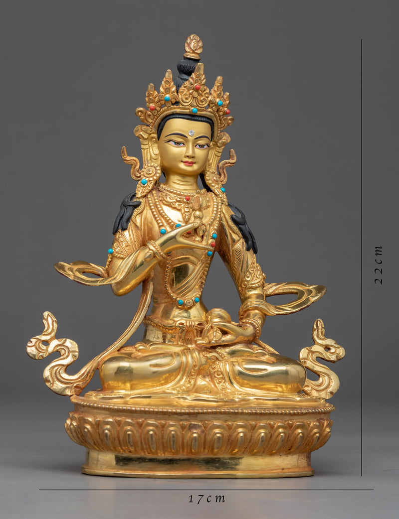 Vajrasattva Heruka Sculpture | Handcrafted Buddhist Deity Statue