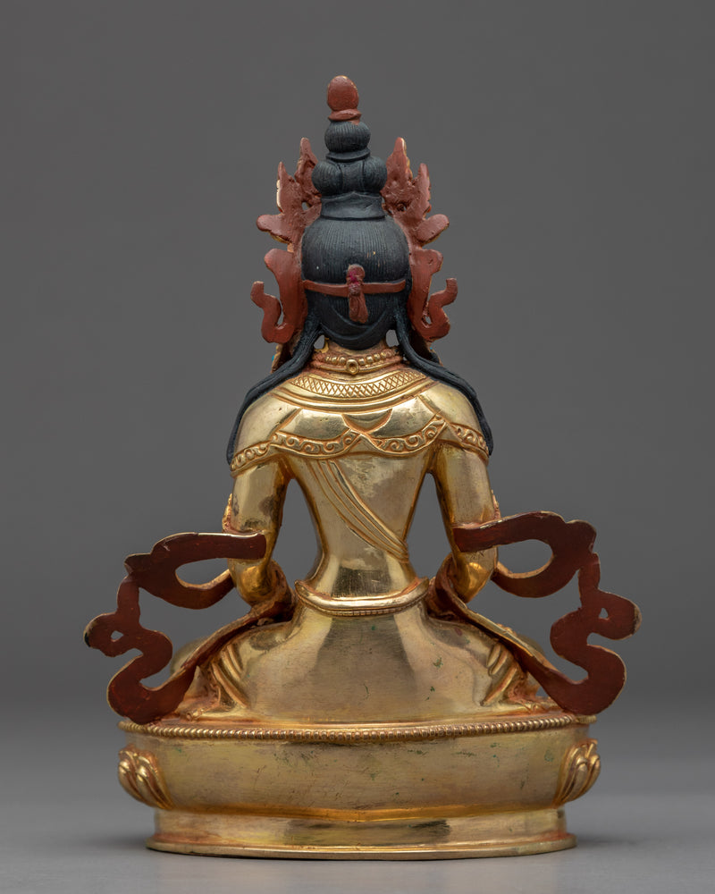 Amitayus Sculpture | Traditional Bodhisattva Art