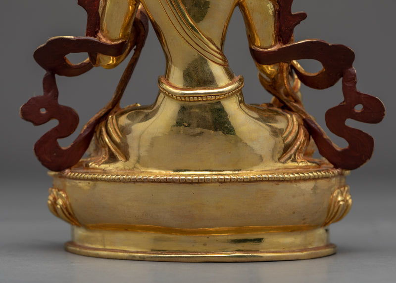 White Tara Female Buddha Statue | Handcrafted Long-Life Deity