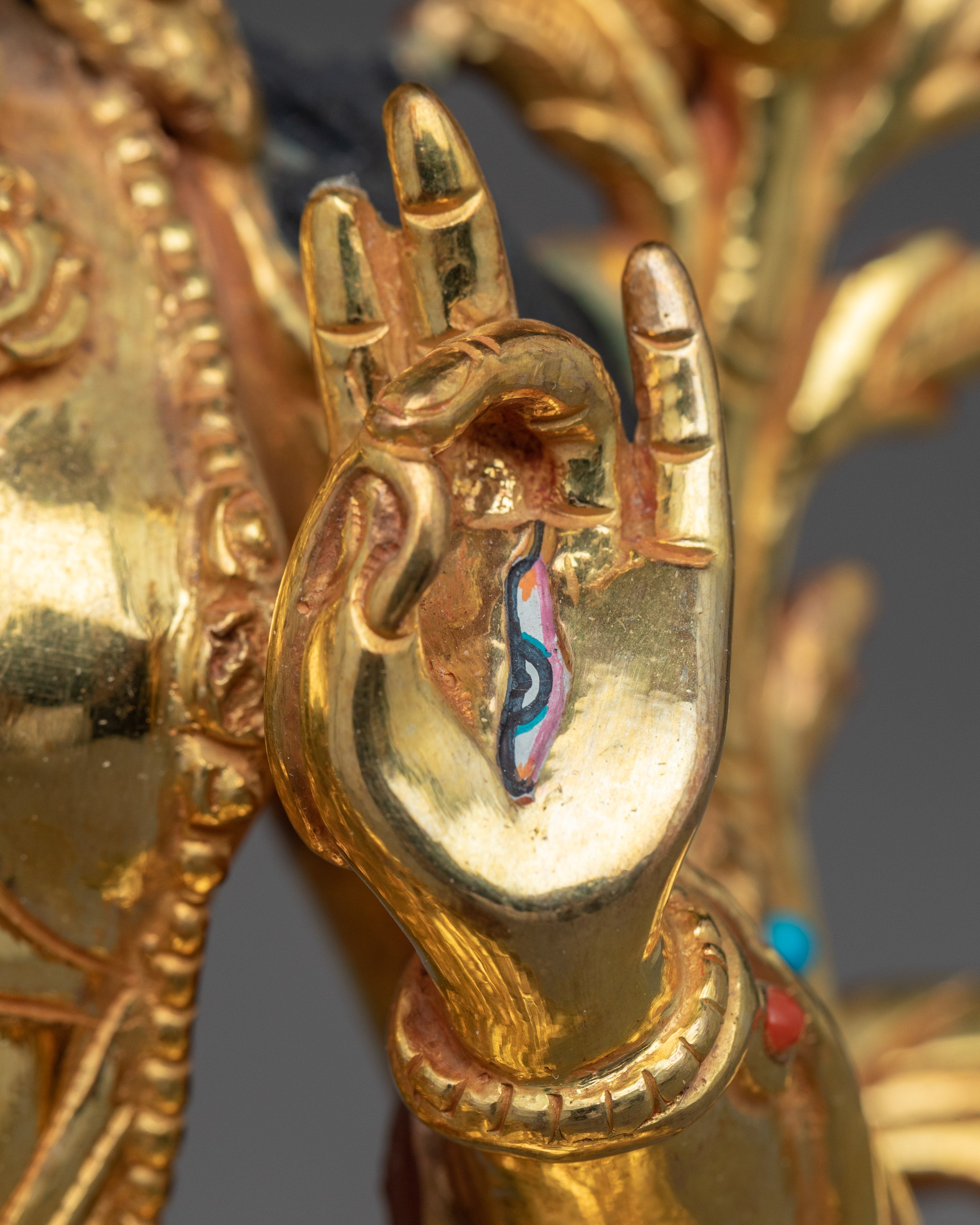 White Tara Female Buddha Statue | Handcrafted Long-Life Deity