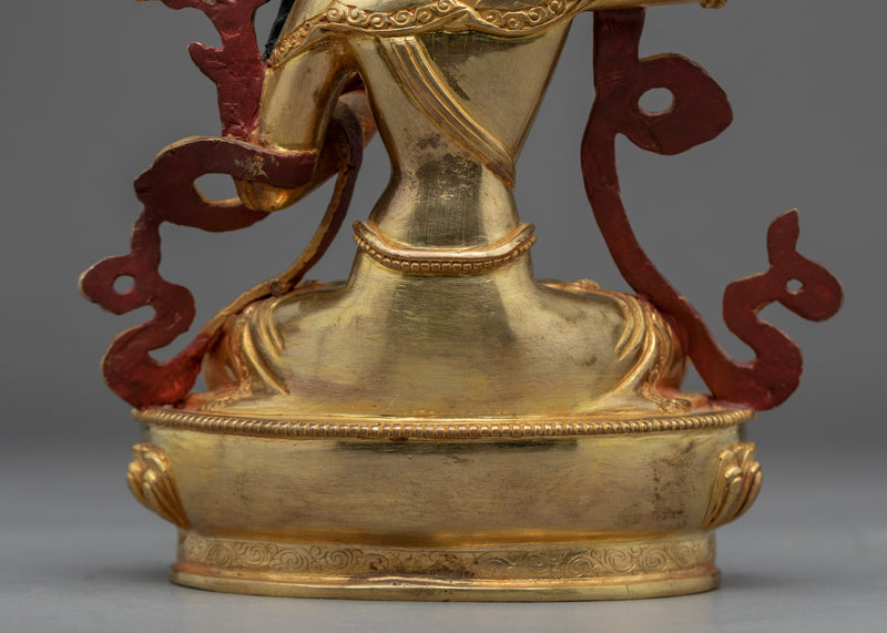 Peaceful Manjushri Statue | Handcrafted Wisdom Deity