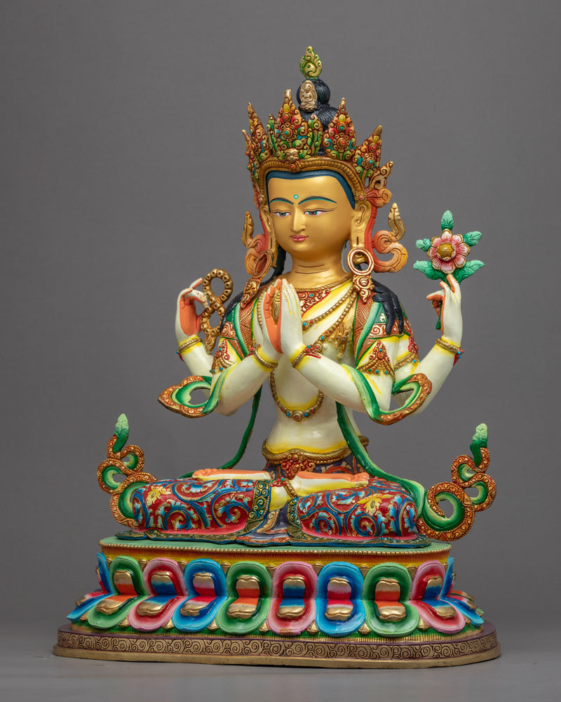 Namo Avalokiteshvara Sculpture | Bodhisattava of Compassion