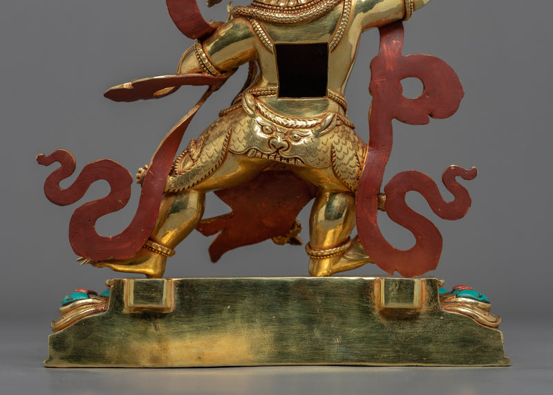 Vajrapani Buddha Sculpture | Hand Carved Bodhisattva Statue