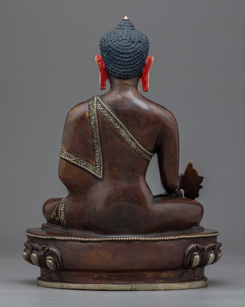 Medicine Buddha Bhaishajyaguru Statue | Traditional Buddhist Art