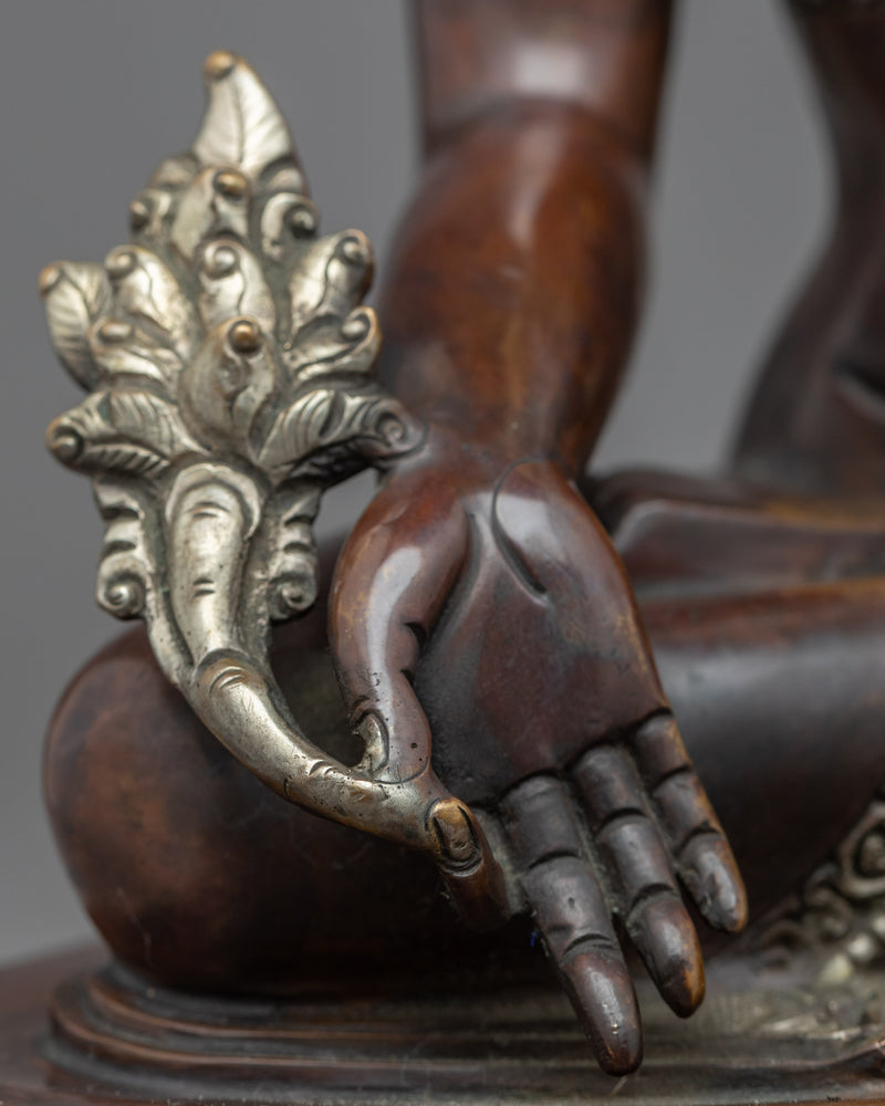 Medicine Buddha Bhaishajyaguru Statue | Traditional Buddhist Art