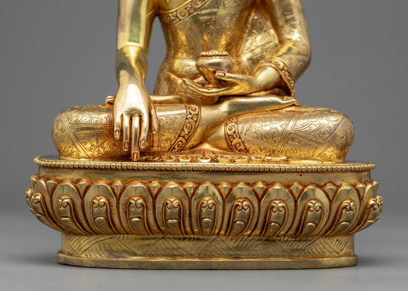 Yogi Buddha Shakyamuni Statue | Traditionally Hand Carved Art
