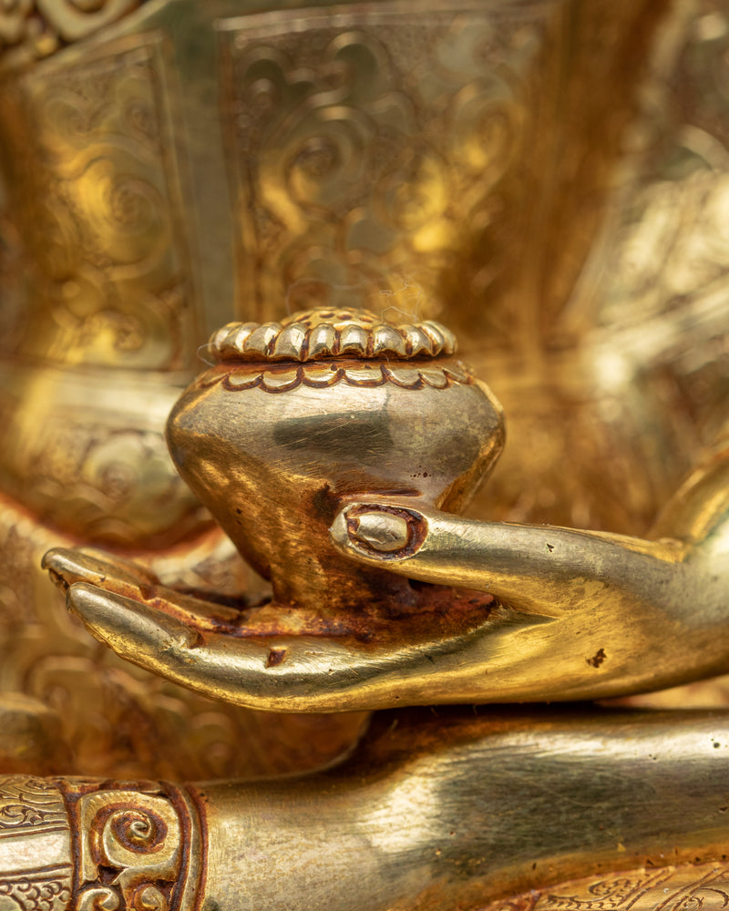 Yogi Buddha Shakyamuni Statue | Traditionally Hand Carved Art