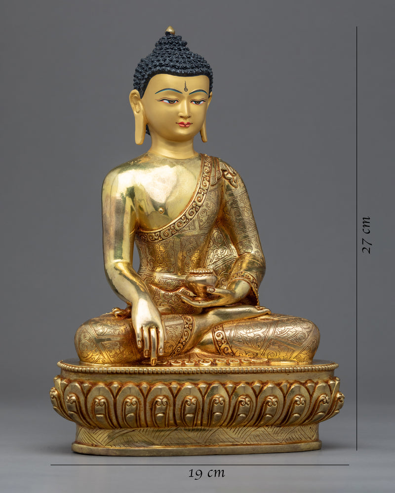 Yogi Buddha Shakyamuni Statue | Traditionally Hand Carved Art