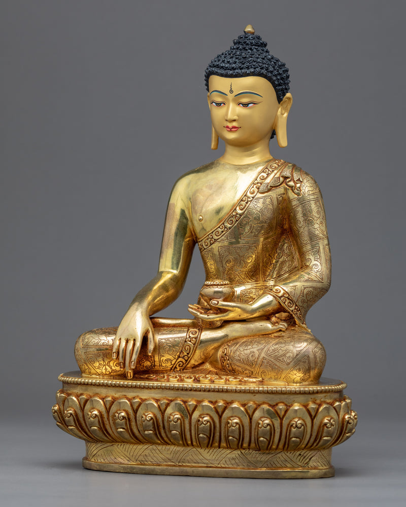 Yogi Buddha Shakyamuni Statue | Traditionally Hand Carved Art