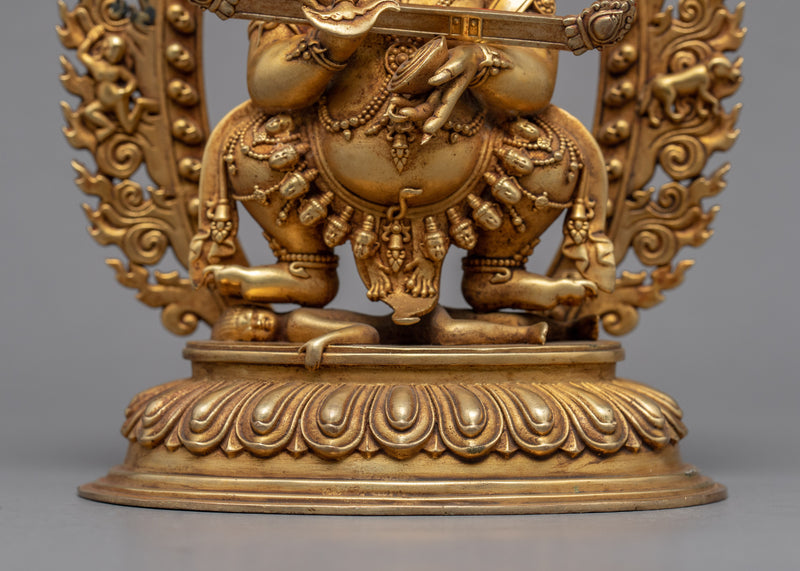 Sakya Mahakala Buddha Machine-madeStatue | Traditional Buddhist Art
