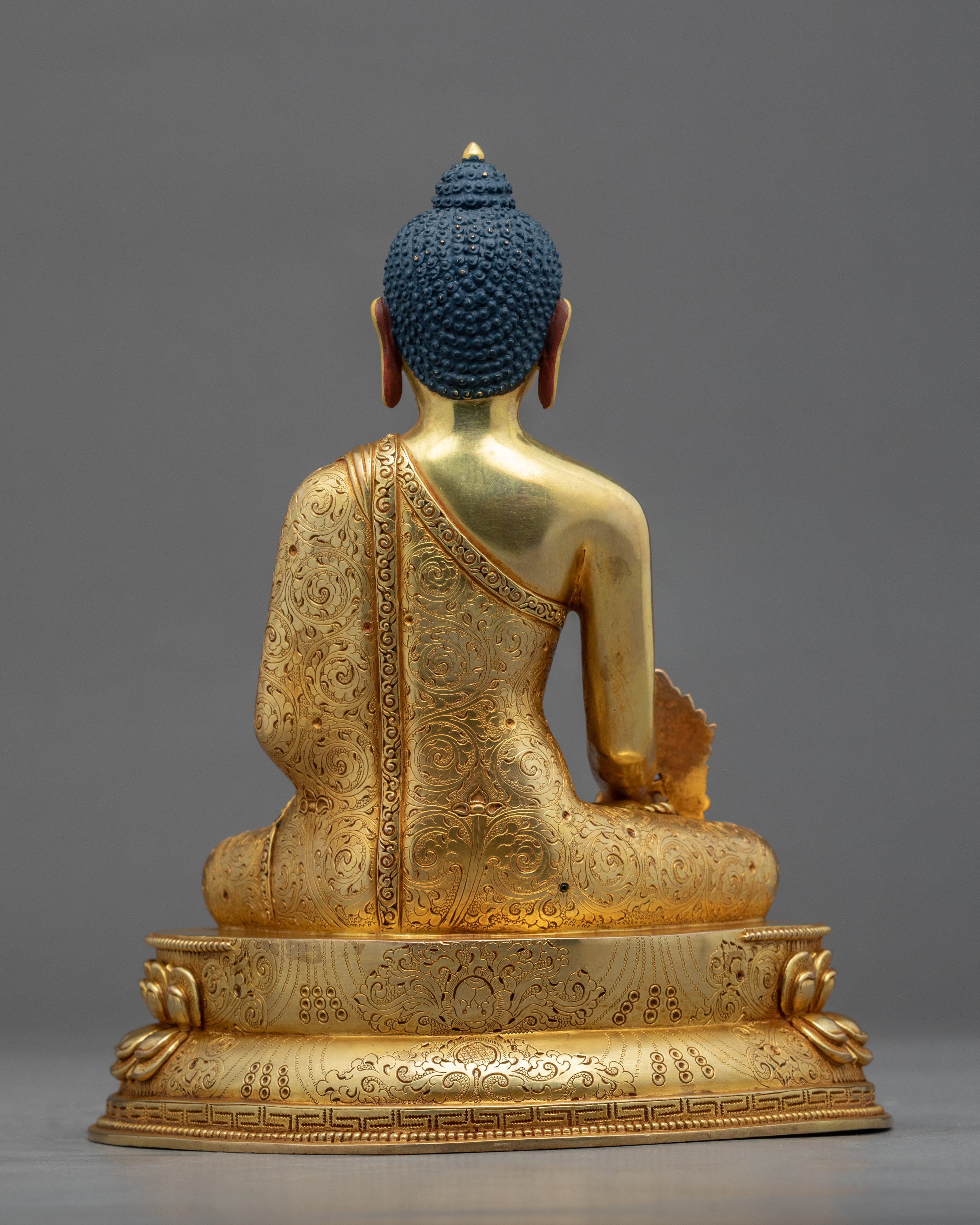 Medicine Buddha Sadhana Sculpture | Traditional Himalayan Art