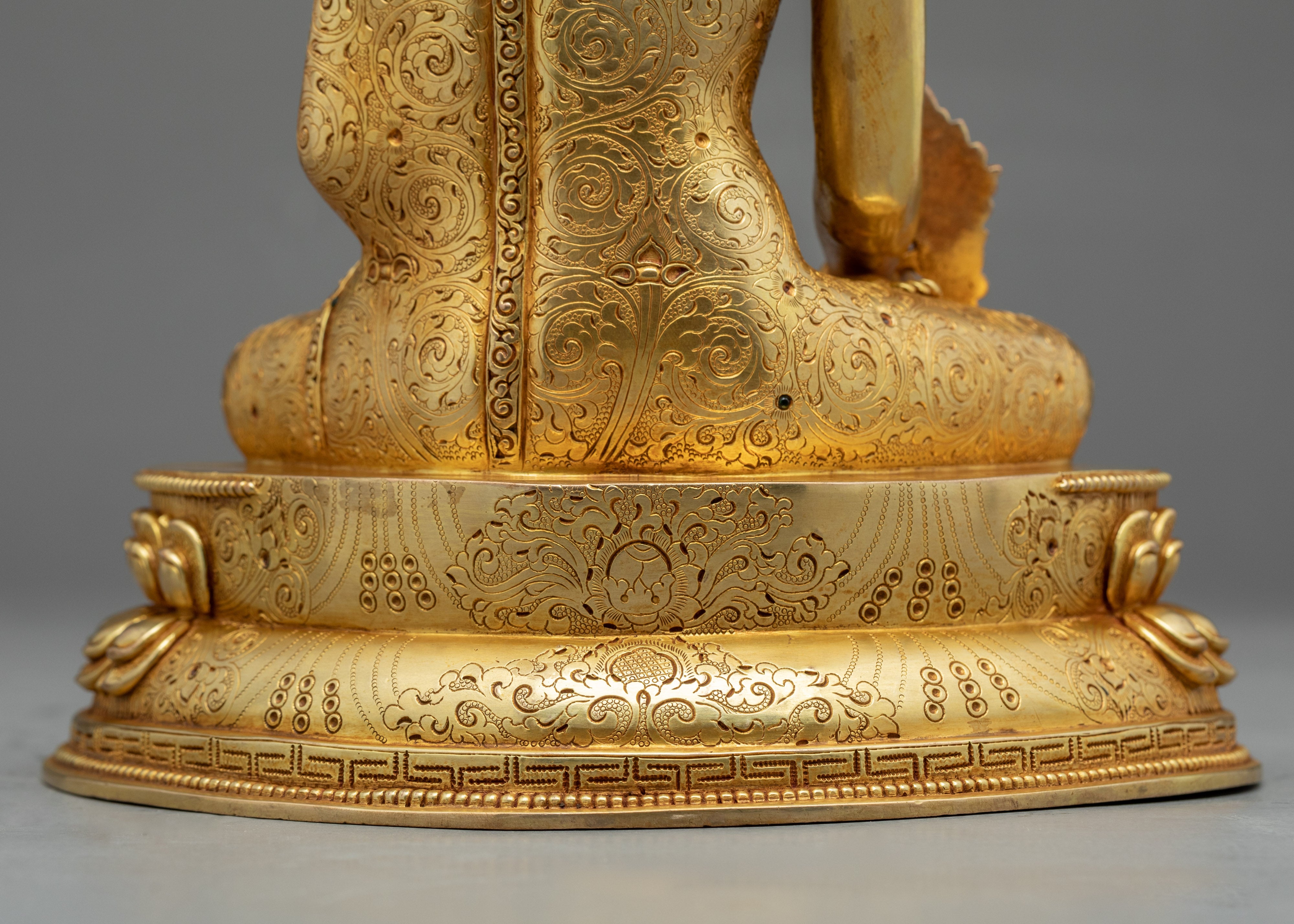 Medicine Buddha Sadhana Sculpture | Traditional Himalayan Art