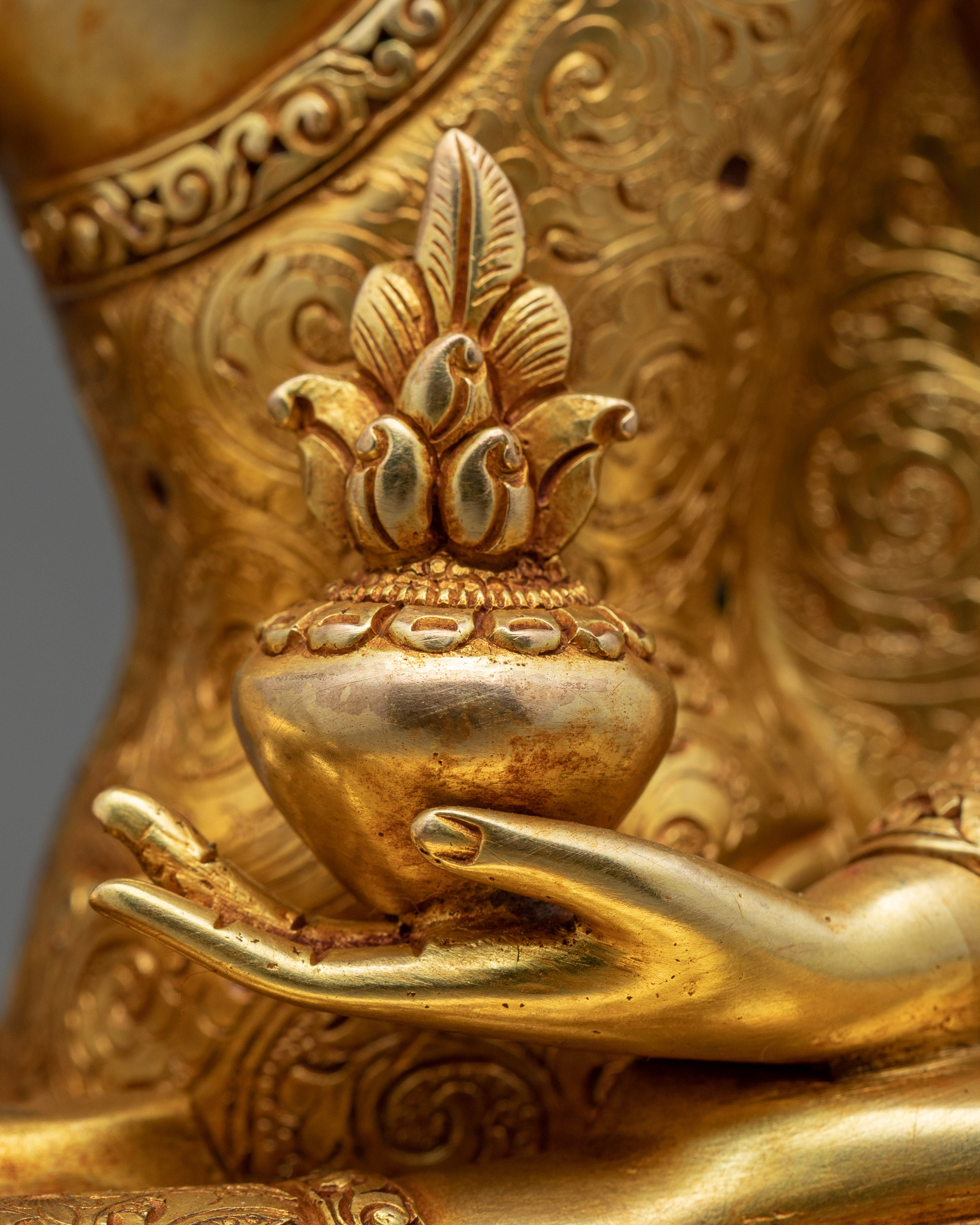 Medicine Buddha Sadhana Sculpture | Traditional Himalayan Art