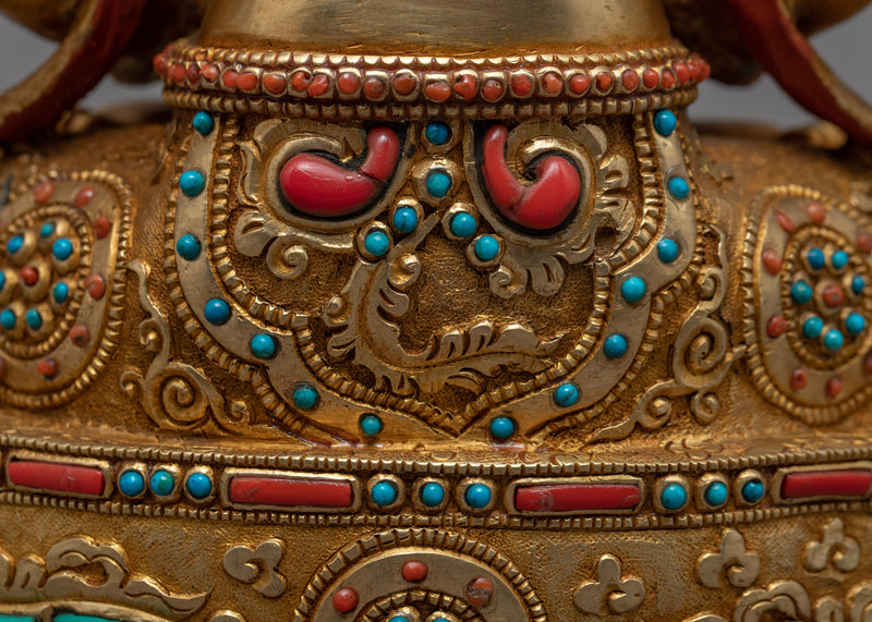 Amitayus Long Life Practice Statue | Buddhist Deity of Longevity