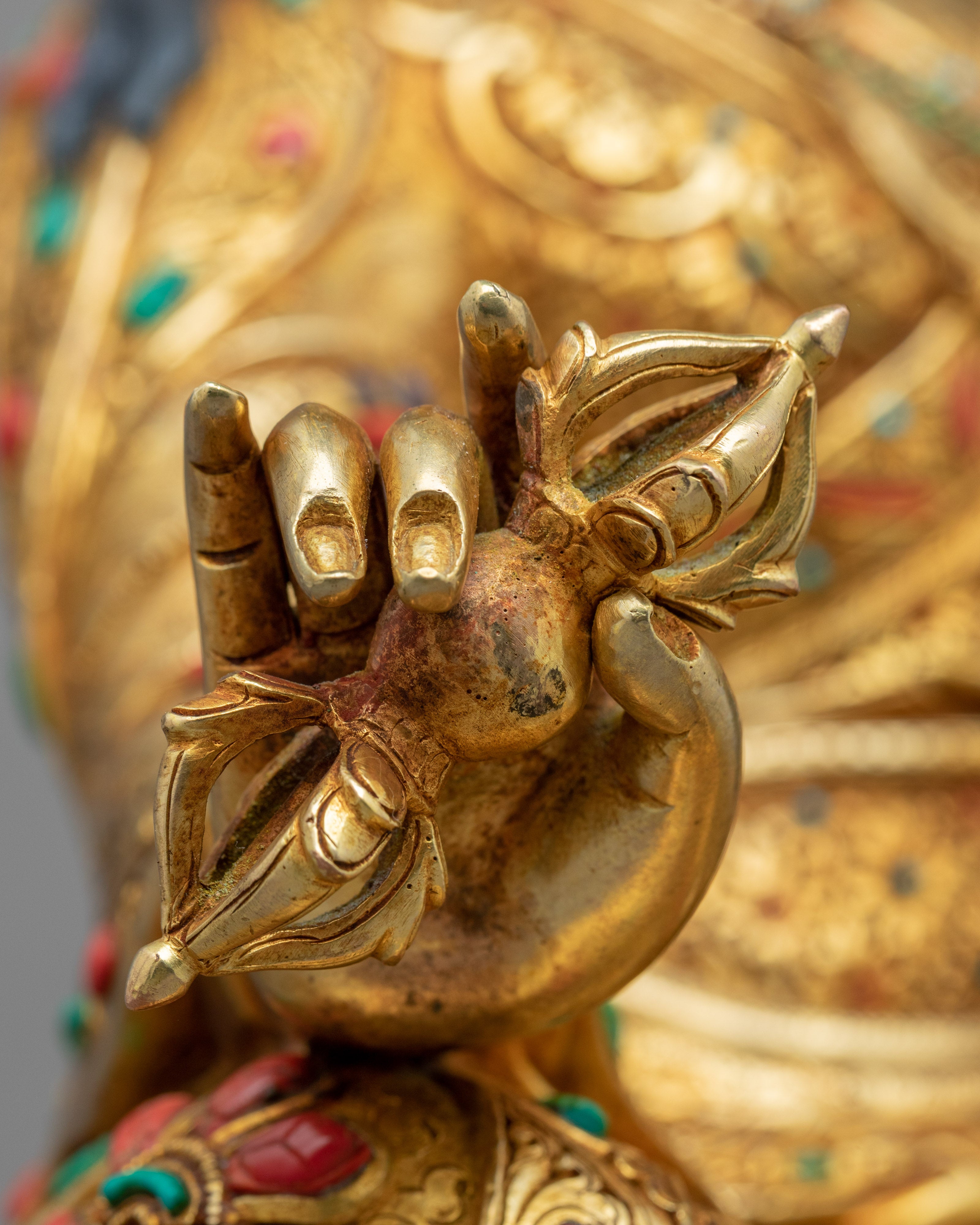 Lotus Born Master Statue | Traditionally Made Guru Rinpoche Sculpture