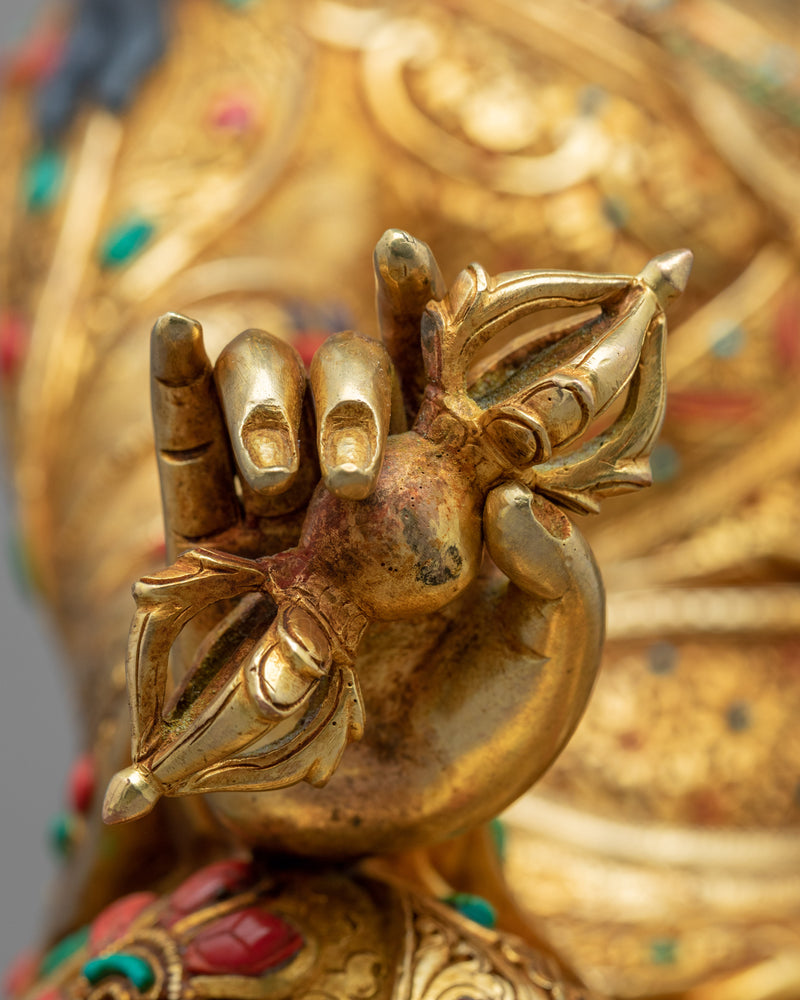 Lotus Born Master Statue | Traditionally Made Guru Rinpoche Sculpture