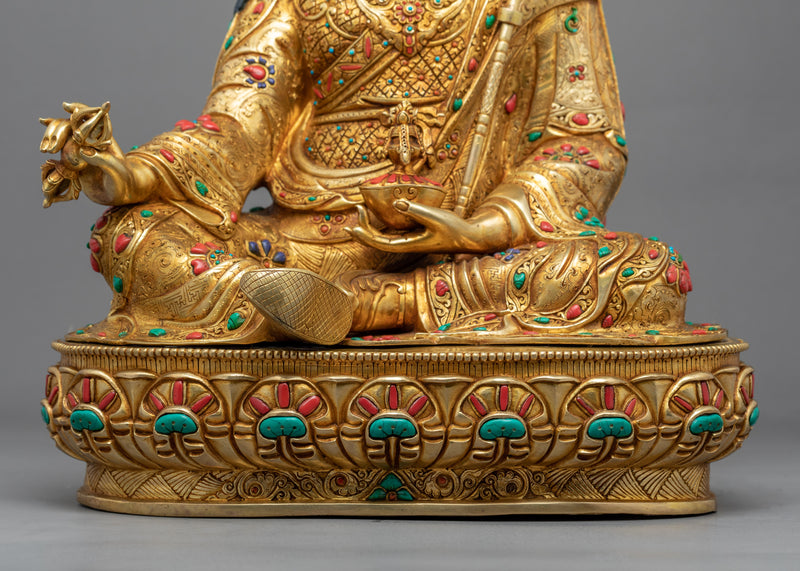 Lotus Born Master Statue | Traditionally Made Guru Rinpoche Sculpture