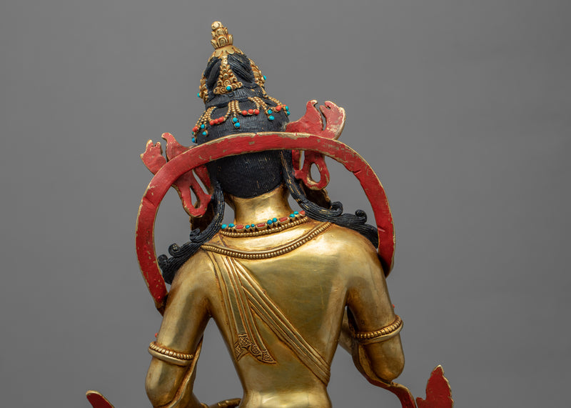 Dorje Sempa Prayer Statue | Traditional Himalayan Art Of Vajrasattva