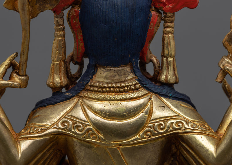 18 Arms Cundi Bodhisattva Statue | Traditional Buddhist Art