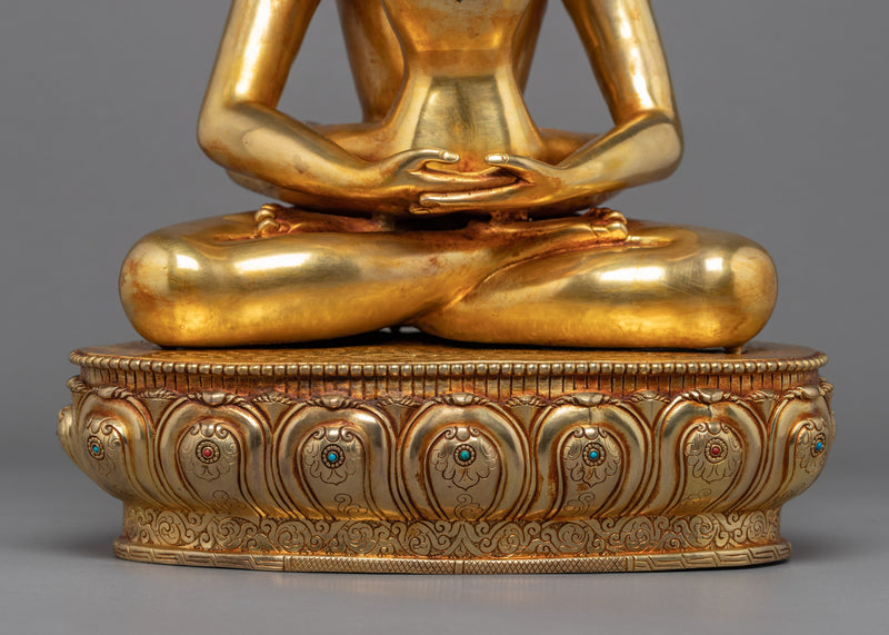 Samantabhadra With Consort Figurine | Harmonious Himalayan Art-Craft
