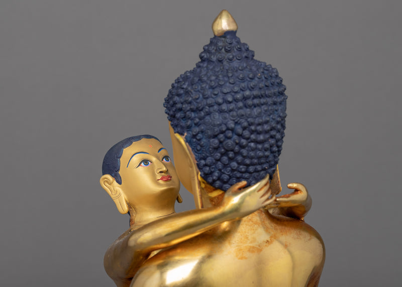 Samantabhadra With Consort Figurine | Harmonious Himalayan Art-Craft