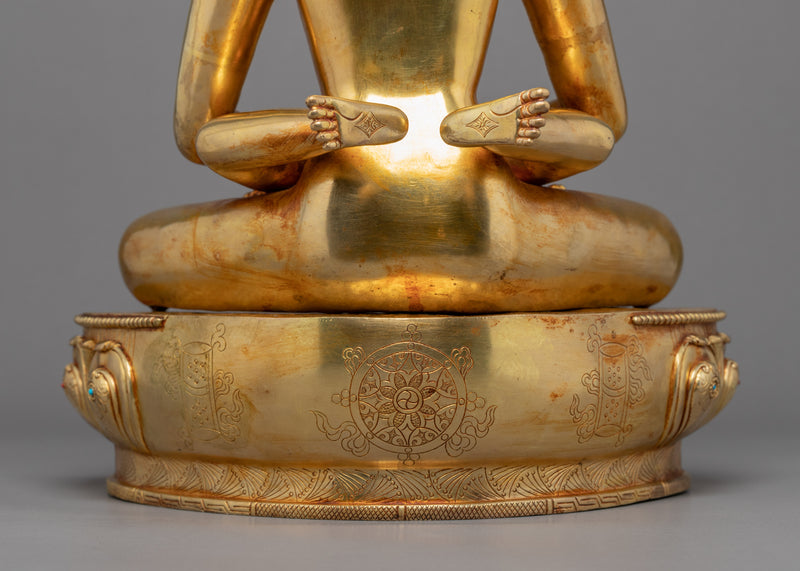 Samantabhadra With Consort Figurine | Harmonious Himalayan Art-Craft