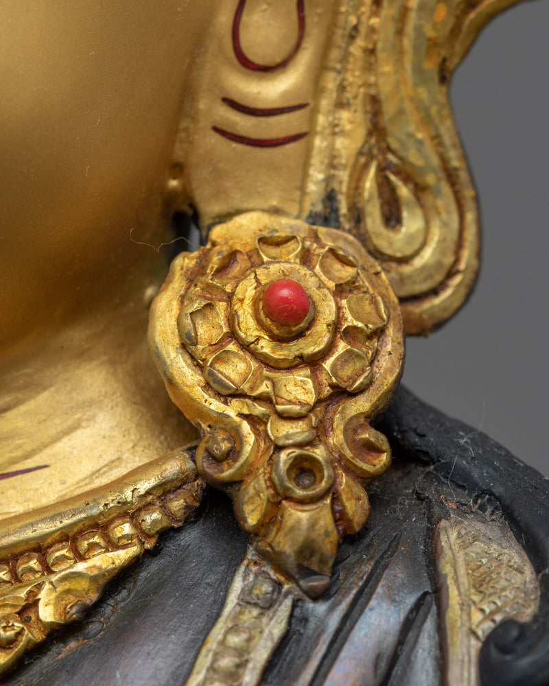 Amitayus Practice Statue | Buddhist Deity Of Longevity Art Craft