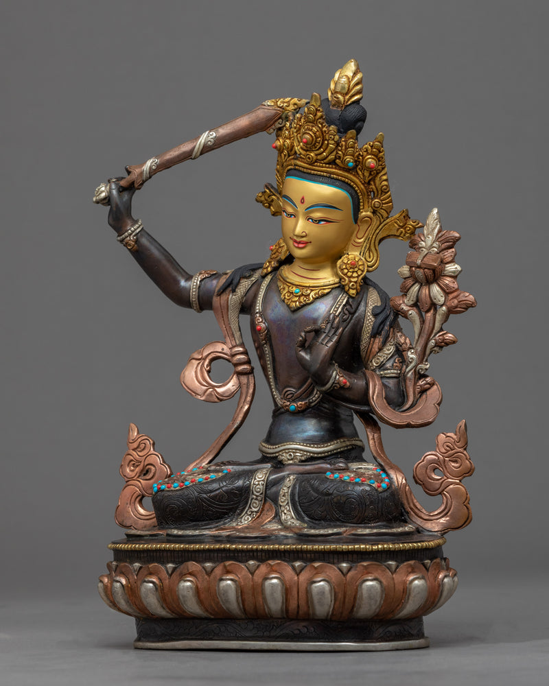 Bodhisattva Of Wisdom Sculpture | Bodhisattva Sculpture For Practice