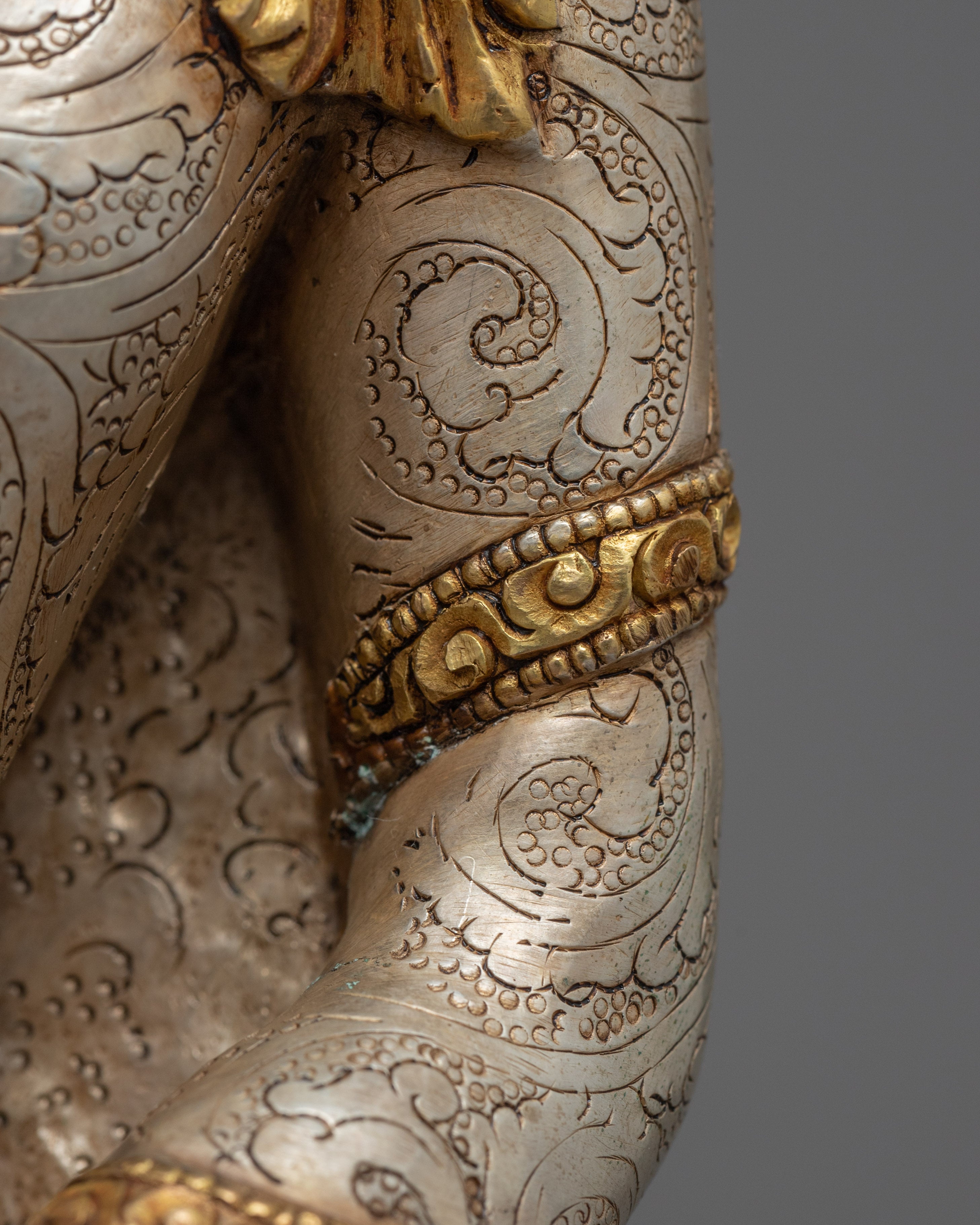 Shakyamuni Buddho Meditation Statue | Tibetan Buddha Hand Made Artwork