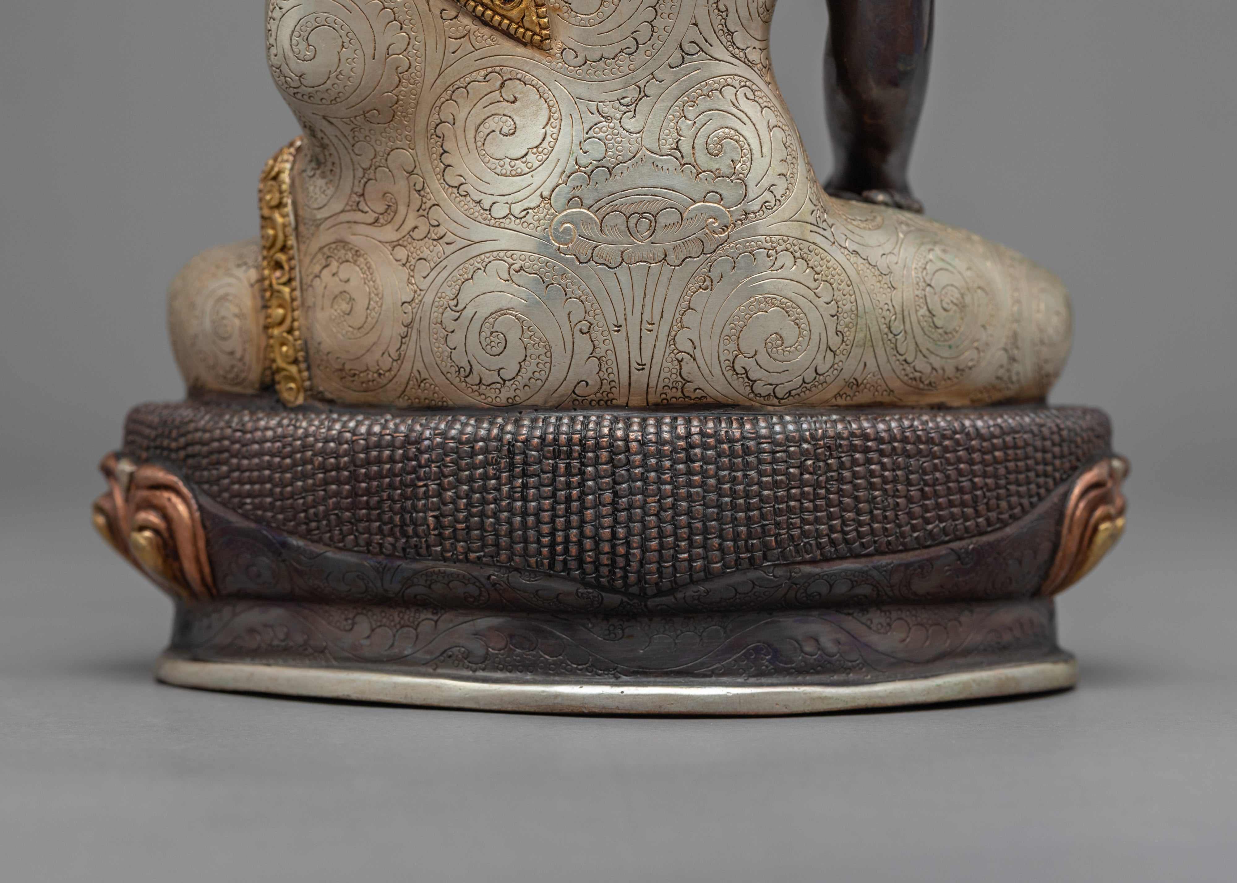 Shakyamuni Buddho Meditation Statue | Tibetan Buddha Hand Made Artwork